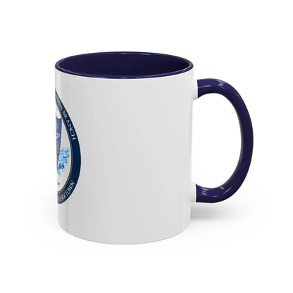 USCGC Training Yorktown (U.S. Coast Guard) Accent Coffee Mug - Go Mug Yourself