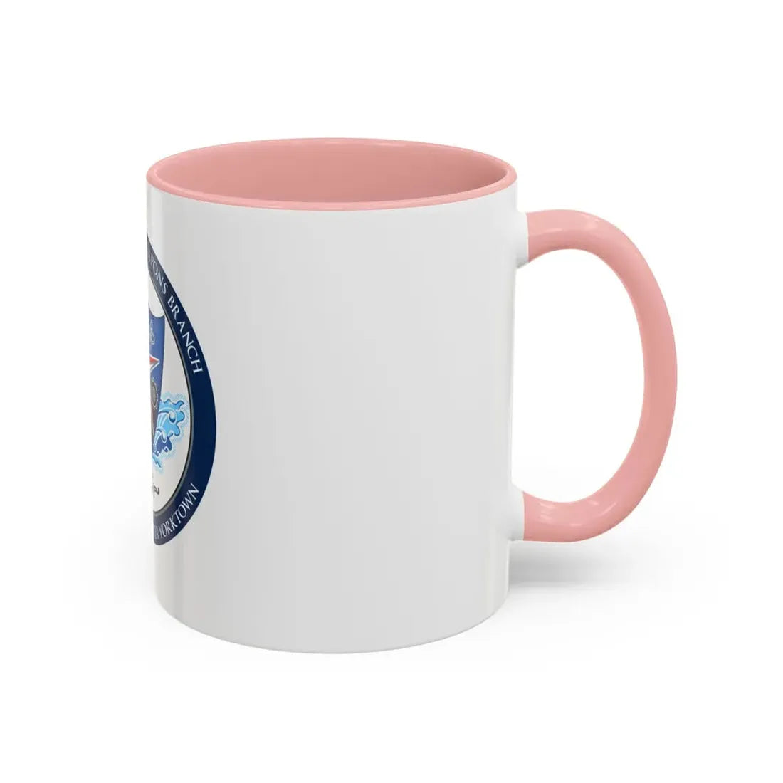 USCGC Training Yorktown (U.S. Coast Guard) Accent Coffee Mug - Go Mug Yourself