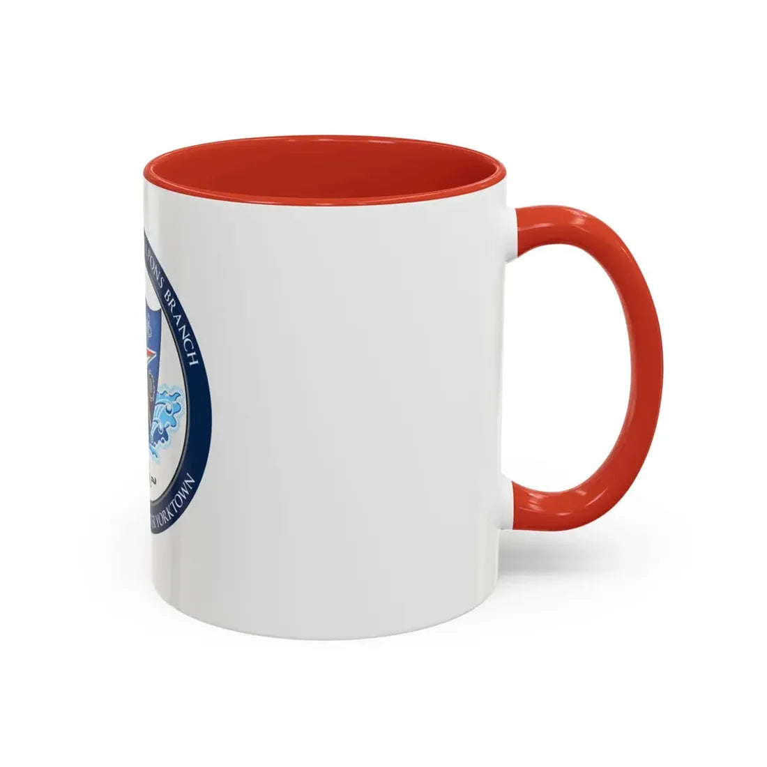 USCGC Training Yorktown (U.S. Coast Guard) Accent Coffee Mug - Go Mug Yourself