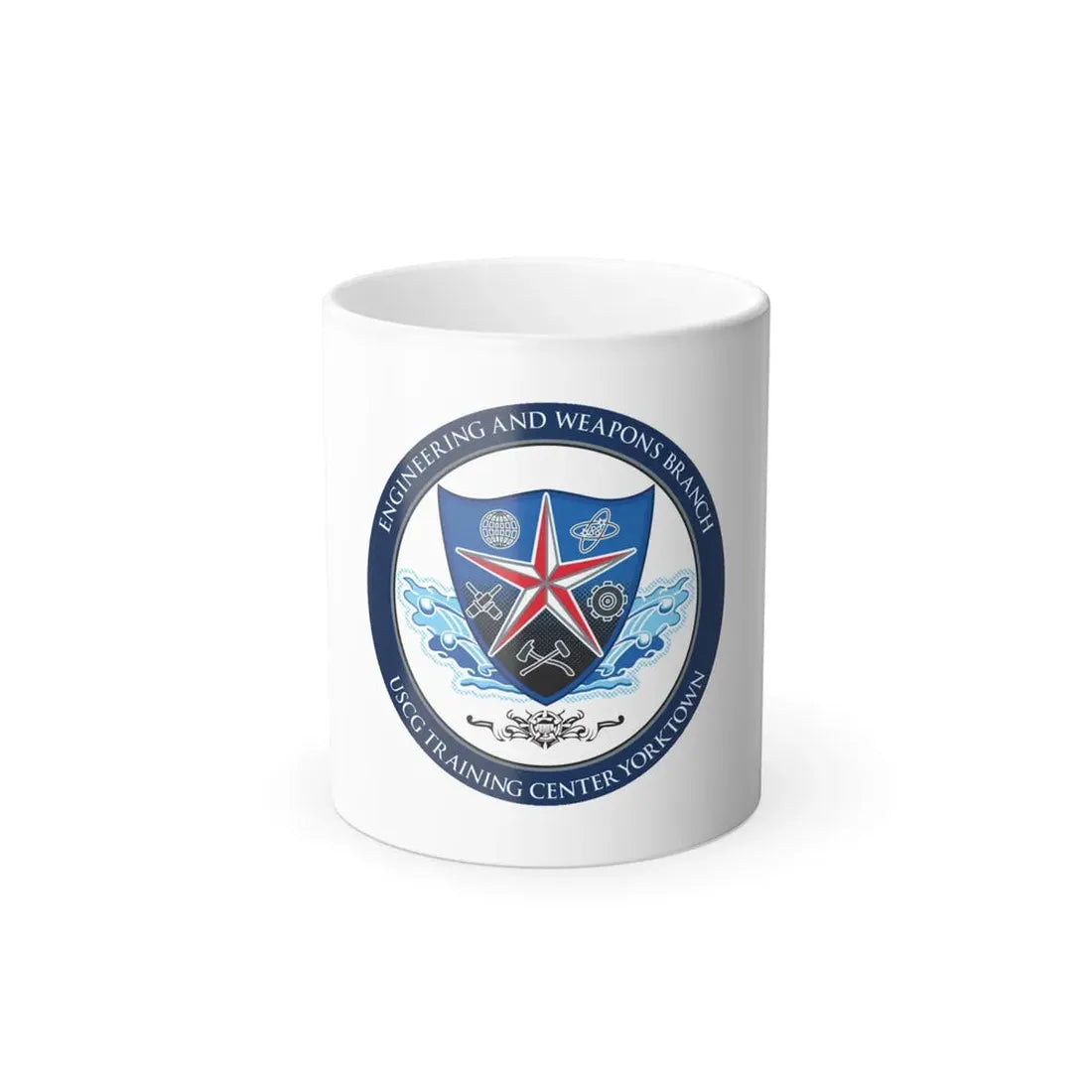 USCGC Training Yorktown (U.S. Coast Guard) Color Changing Coffee Mug 11oz - Go Mug Yourself