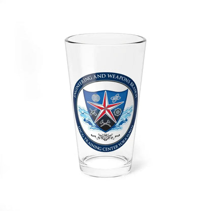 USCGC Training Yorktown (U.S. Coast Guard) Pint Glass 16oz 16oz - Go Mug Yourself