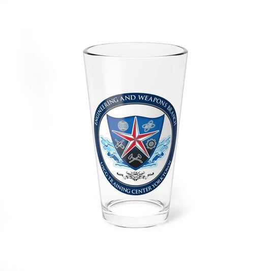 USCGC Training Yorktown (U.S. Coast Guard) Pint Glass 16oz 16oz - Go Mug Yourself