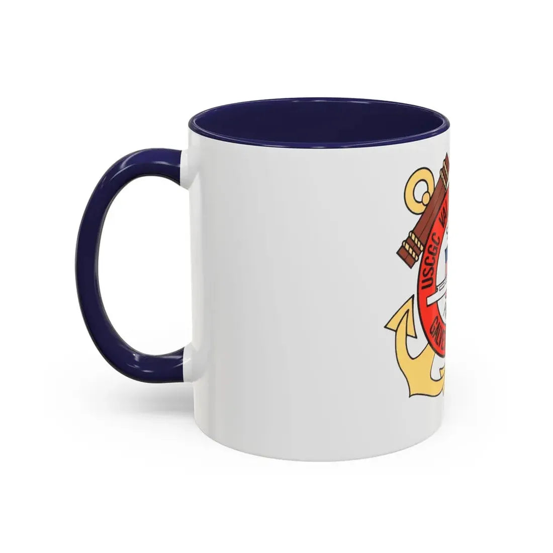 USCGC Valiant WMEC 621 (U.S. Coast Guard) Accent Coffee Mug - Go Mug Yourself