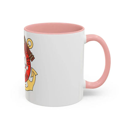 USCGC Valiant WMEC 621 (U.S. Coast Guard) Accent Coffee Mug - Go Mug Yourself