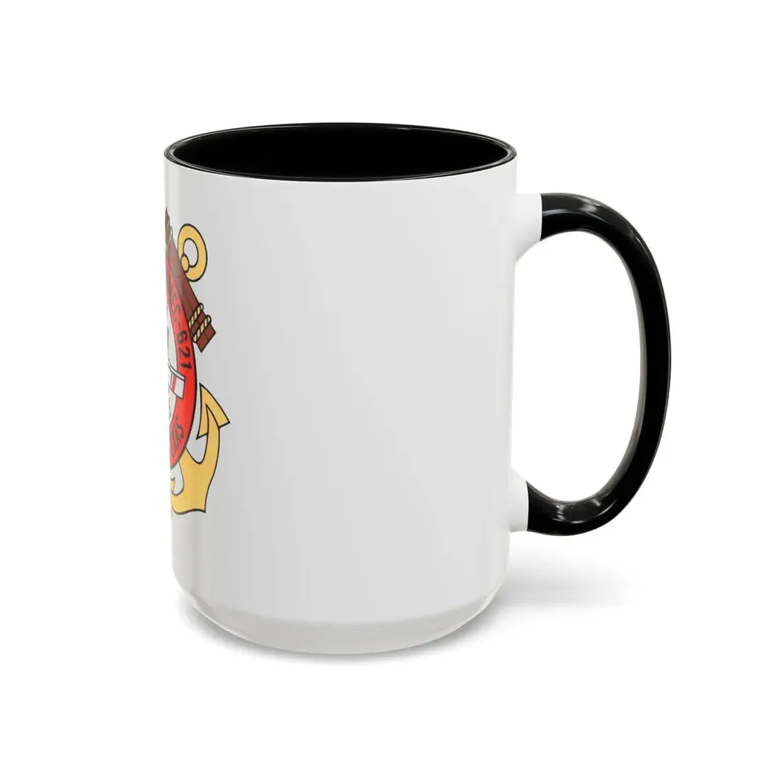 USCGC Valiant WMEC 621 (U.S. Coast Guard) Accent Coffee Mug - Go Mug Yourself