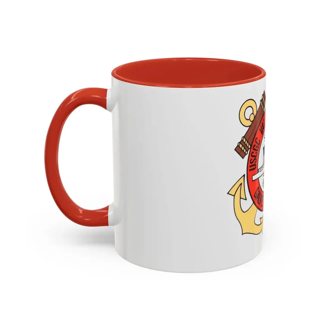 USCGC Valiant WMEC 621 (U.S. Coast Guard) Accent Coffee Mug - Go Mug Yourself