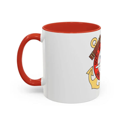 USCGC Valiant WMEC 621 (U.S. Coast Guard) Accent Coffee Mug - Go Mug Yourself