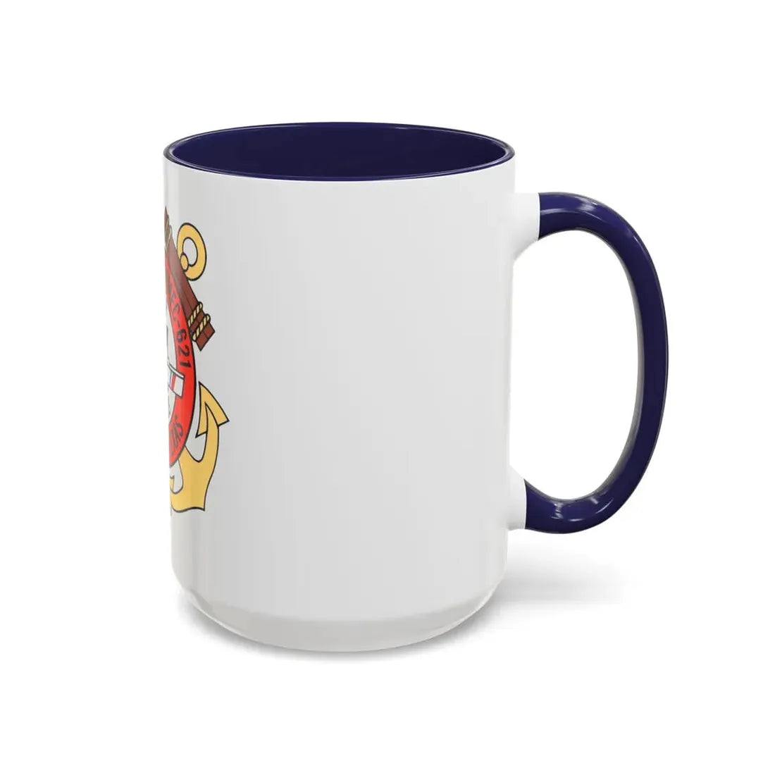 USCGC Valiant WMEC 621 (U.S. Coast Guard) Accent Coffee Mug - Go Mug Yourself