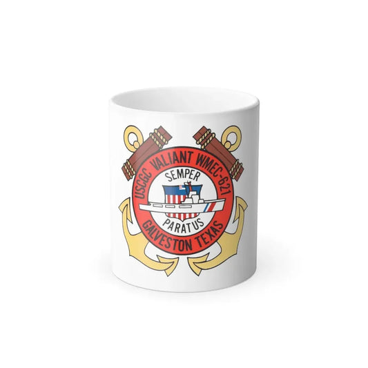 USCGC Valiant WMEC 621 (U.S. Coast Guard) Color Changing Coffee Mug 11oz - Go Mug Yourself