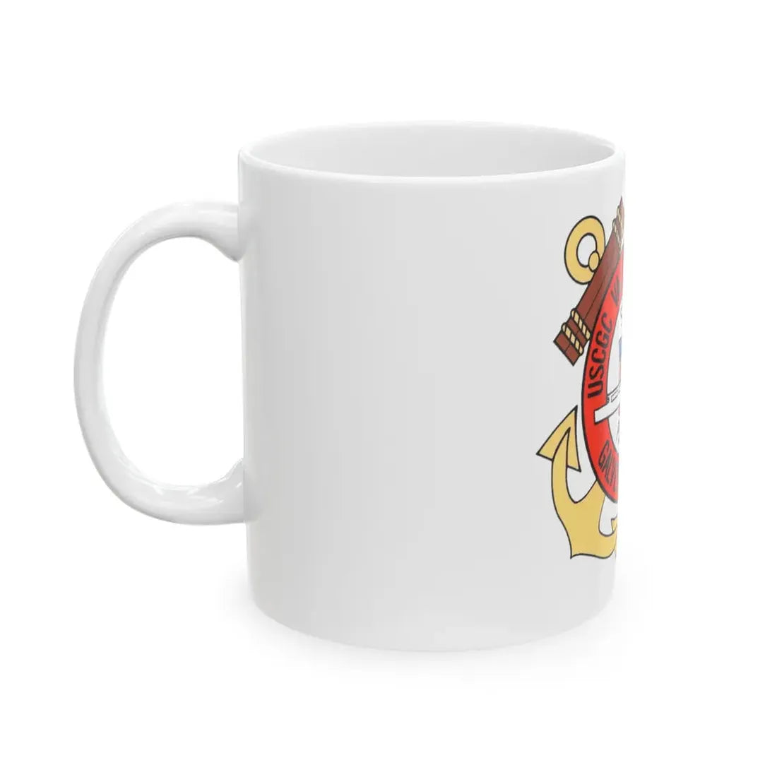 USCGC Valiant WMEC 621 (U.S. Coast Guard) White Coffee Mug - Go Mug Yourself