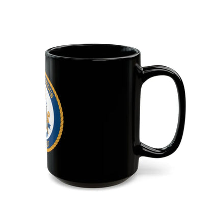 USCGC Vigorous WMEC 627 (U.S. Coast Guard) Black Coffee Mug-Go Mug Yourself