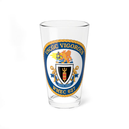 USCGC Vigorous WMEC 627 (U.S. Coast Guard) Pint Glass 16oz-16oz-Go Mug Yourself