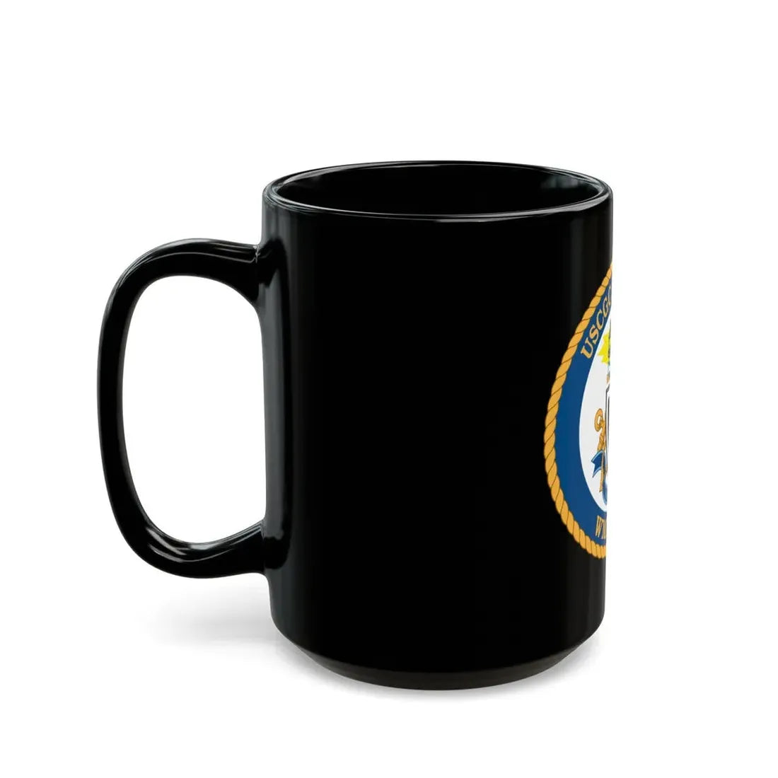 USCGC Vigorous WMEC 627 (U.S. Coast Guard) Black Coffee Mug - Go Mug Yourself