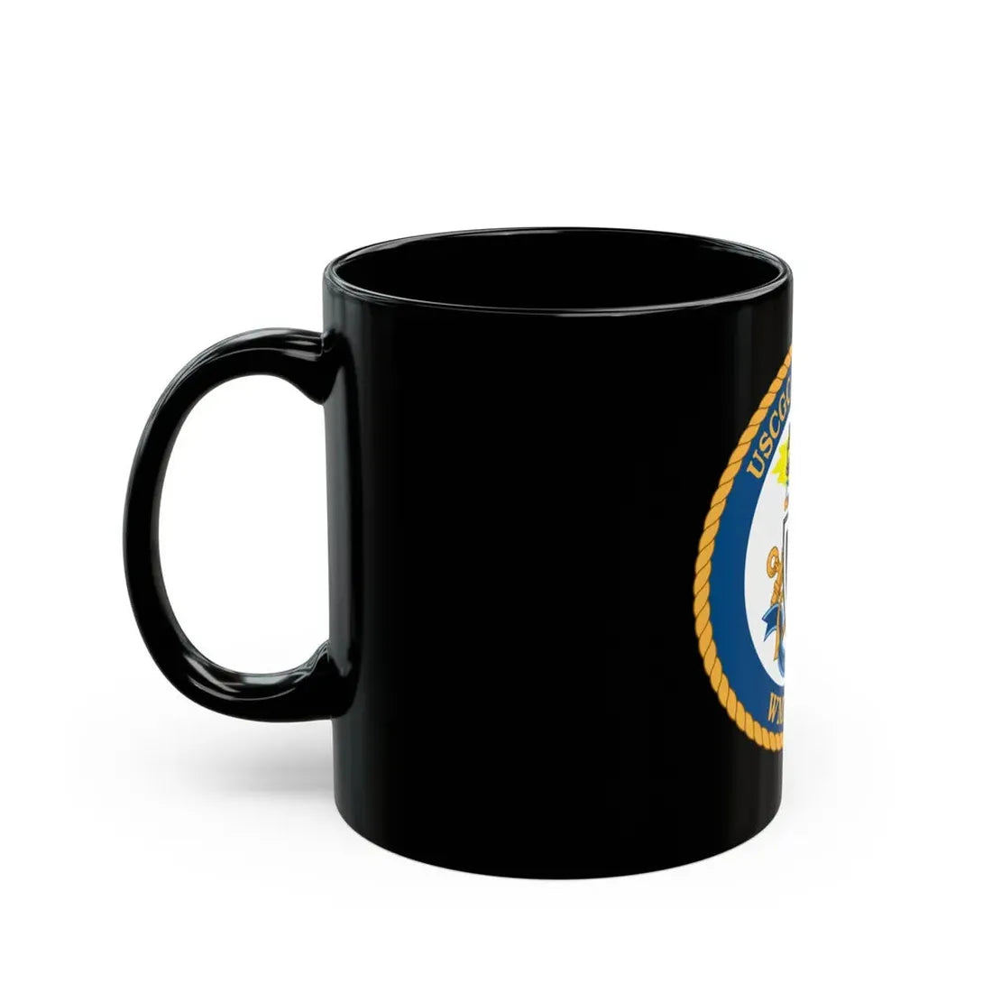 USCGC Vigorous WMEC 627 (U.S. Coast Guard) Black Coffee Mug - Go Mug Yourself