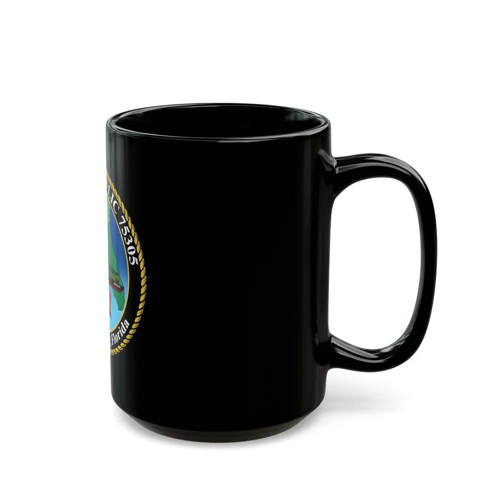 USCGC VISE WLIC 75305 (U.S. Coast Guard) Black Coffee Mug-Go Mug Yourself