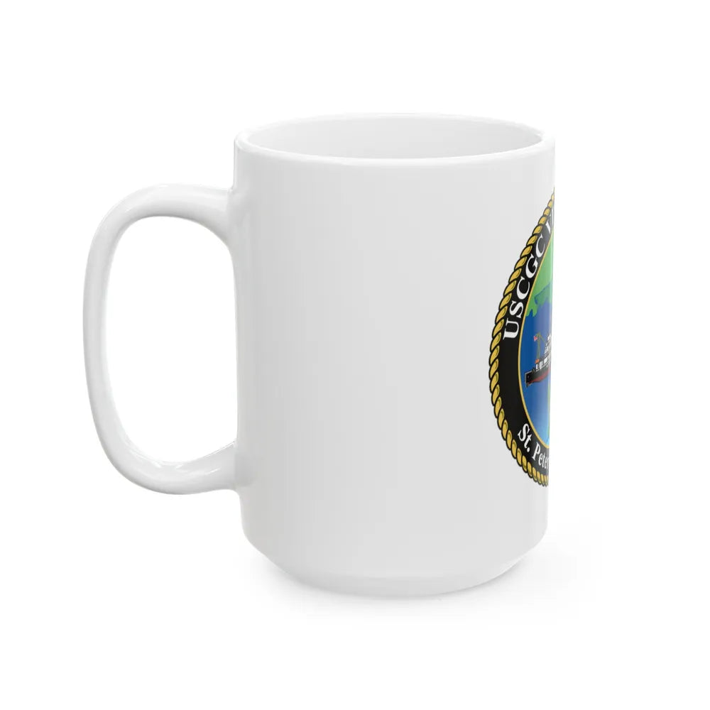 USCGC VISE WLIC 75305 (U.S. Coast Guard) White Coffee Mug-Go Mug Yourself