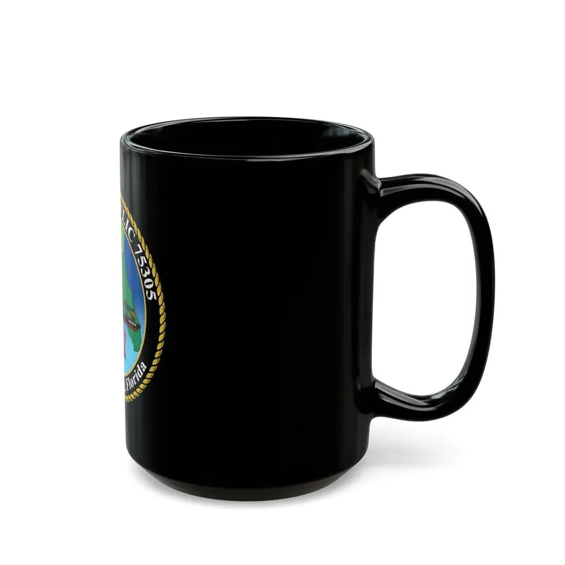 USCGC VISE WLIC 75305 (U.S. Coast Guard) Black Coffee Mug - Go Mug Yourself