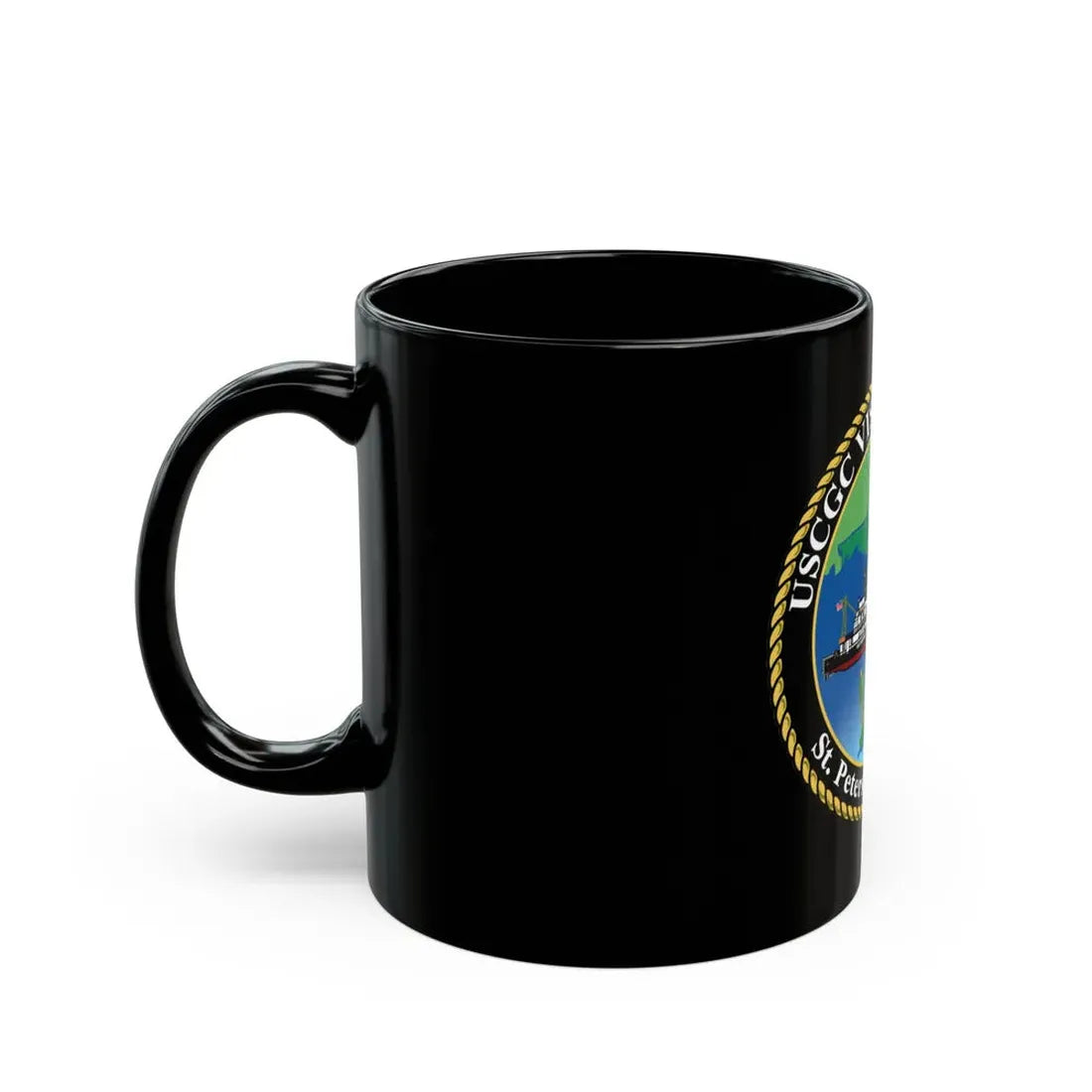 USCGC VISE WLIC 75305 (U.S. Coast Guard) Black Coffee Mug - Go Mug Yourself