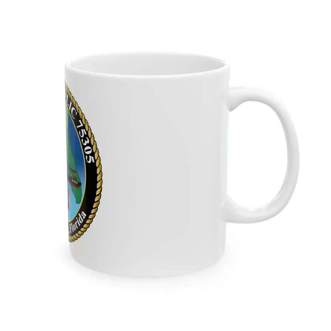 USCGC VISE WLIC 75305 (U.S. Coast Guard) White Coffee Mug - Go Mug Yourself