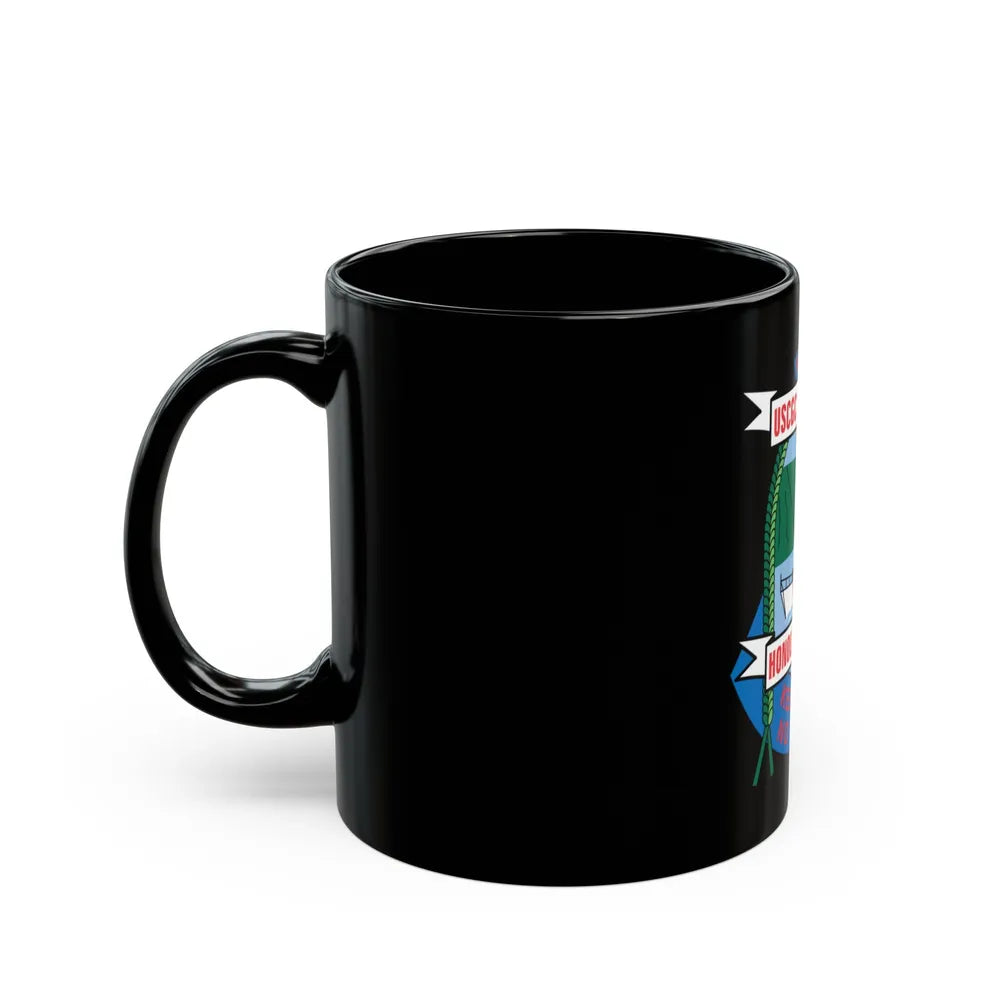 USCGC Washington WPB 1331 Honolulu Hawaii (U.S. Coast Guard) Black Coffee Mug-Go Mug Yourself