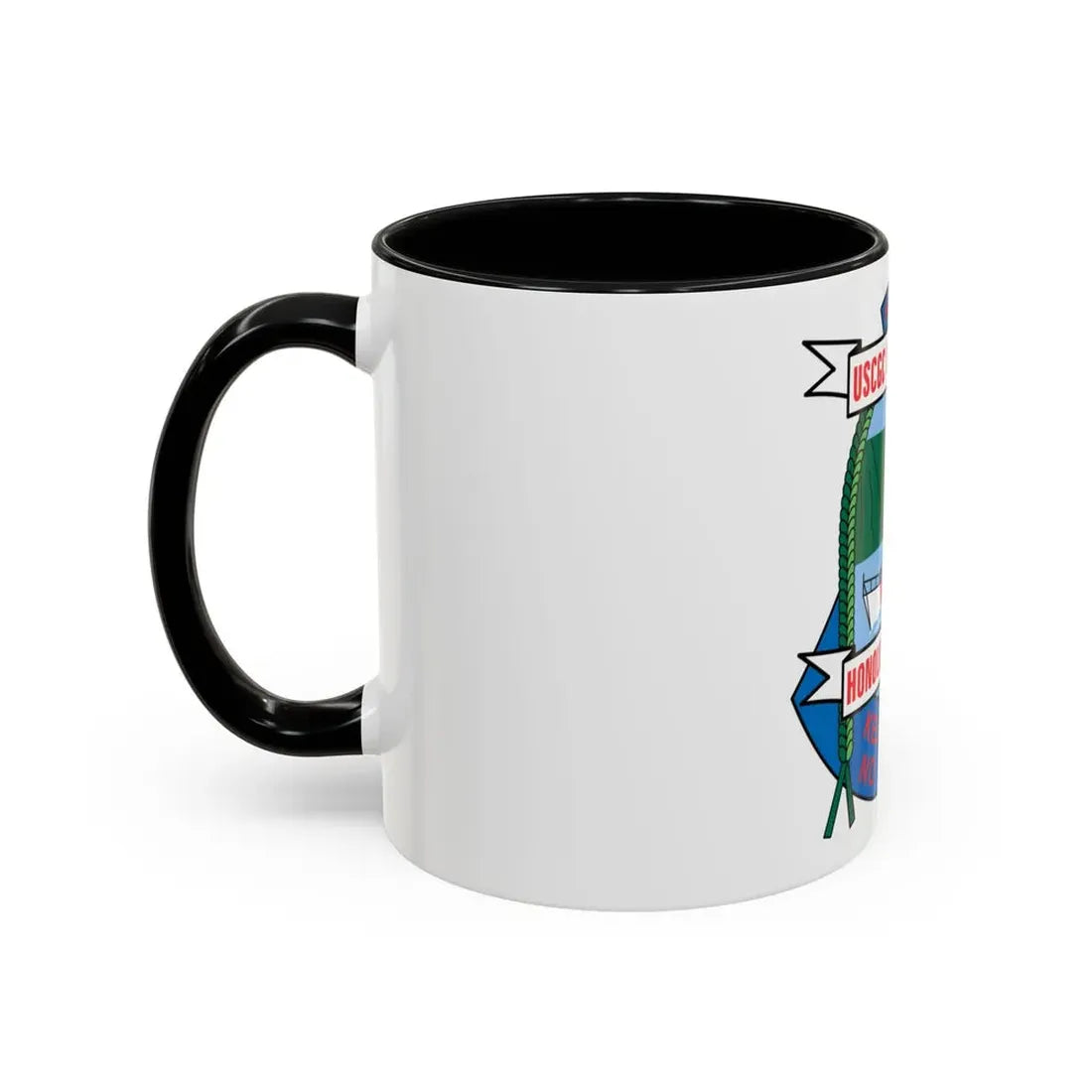USCGC Washington WPB 1331 Honolulu Hawaii (U.S. Coast Guard) Accent Coffee Mug - Go Mug Yourself