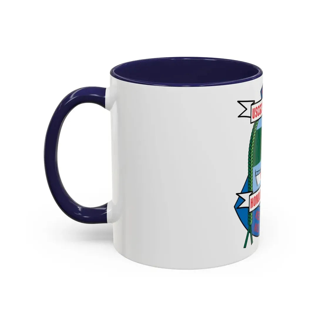 USCGC Washington WPB 1331 Honolulu Hawaii (U.S. Coast Guard) Accent Coffee Mug - Go Mug Yourself