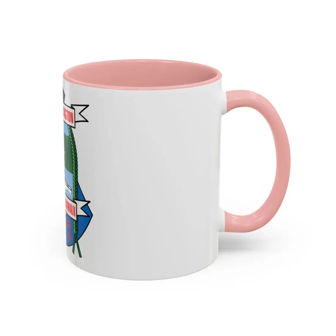 USCGC Washington WPB 1331 Honolulu Hawaii (U.S. Coast Guard) Accent Coffee Mug - Go Mug Yourself