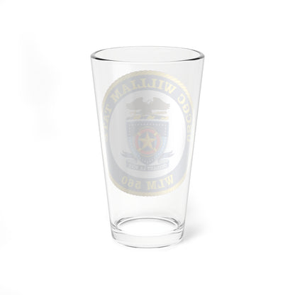 USCGC William Tate WLM 560 (U.S. Coast Guard) Pint Glass 16oz-Go Mug Yourself