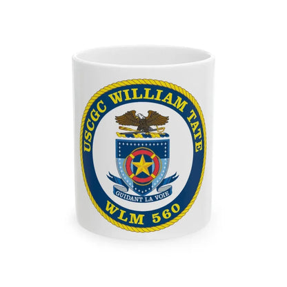 USCGC William Tate WLM 560 (U.S. Coast Guard) White Coffee Mug 11oz - Go Mug Yourself