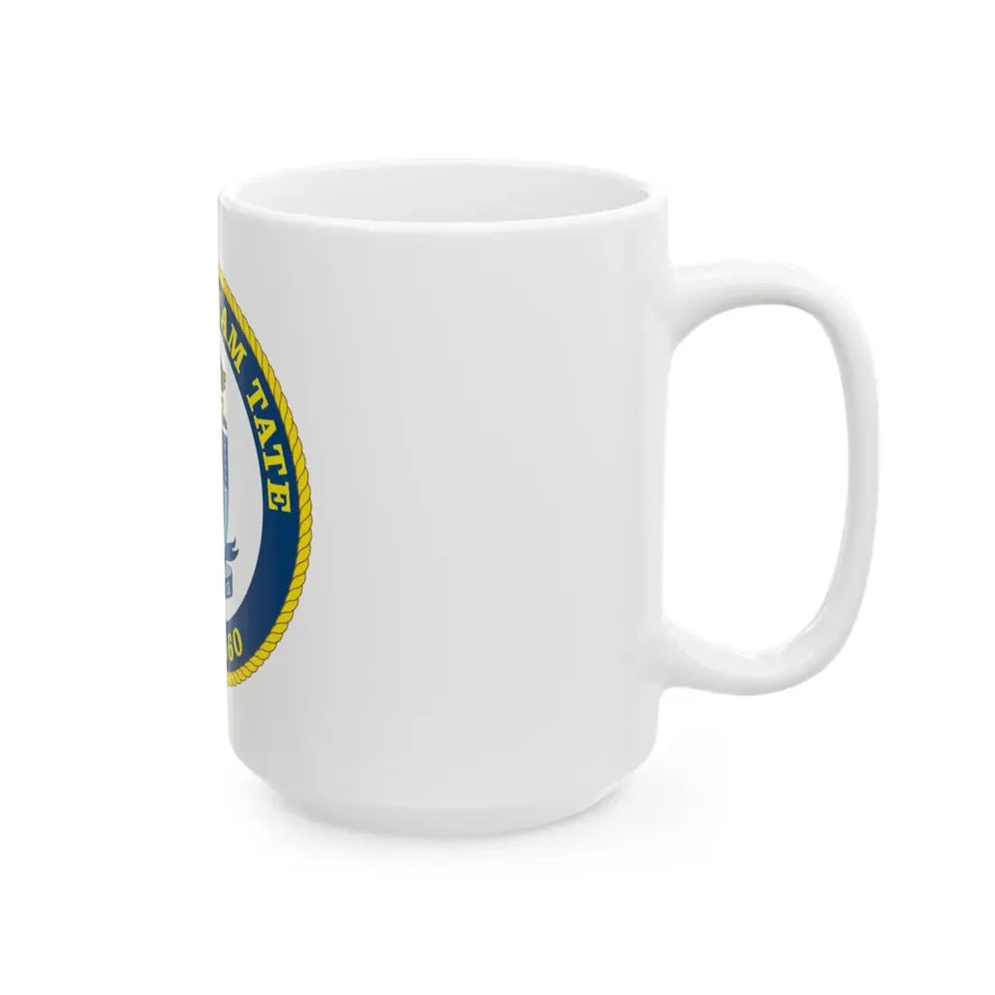 USCGC William Tate WLM 560 (U.S. Coast Guard) White Coffee Mug - Go Mug Yourself