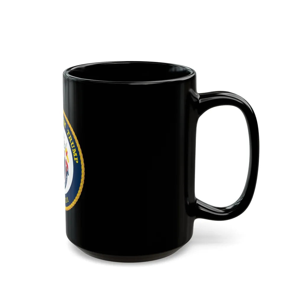 USCGC William Trump WPC 1111 (U.S. Coast Guard) Black Coffee Mug-Go Mug Yourself