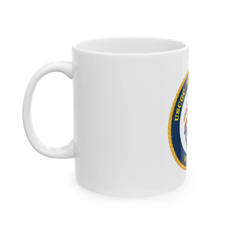 USCGC William Trump WPC 1111 (U.S. Coast Guard) White Coffee Mug-Go Mug Yourself