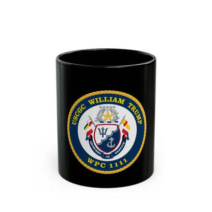 USCGC William Trump WPC 1111 (U.S. Coast Guard) Black Coffee Mug 11oz - Go Mug Yourself