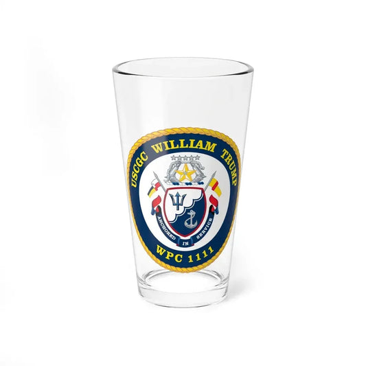 USCGC William Trump WPC 1111 (U.S. Coast Guard) Pint Glass 16oz 16oz - Go Mug Yourself