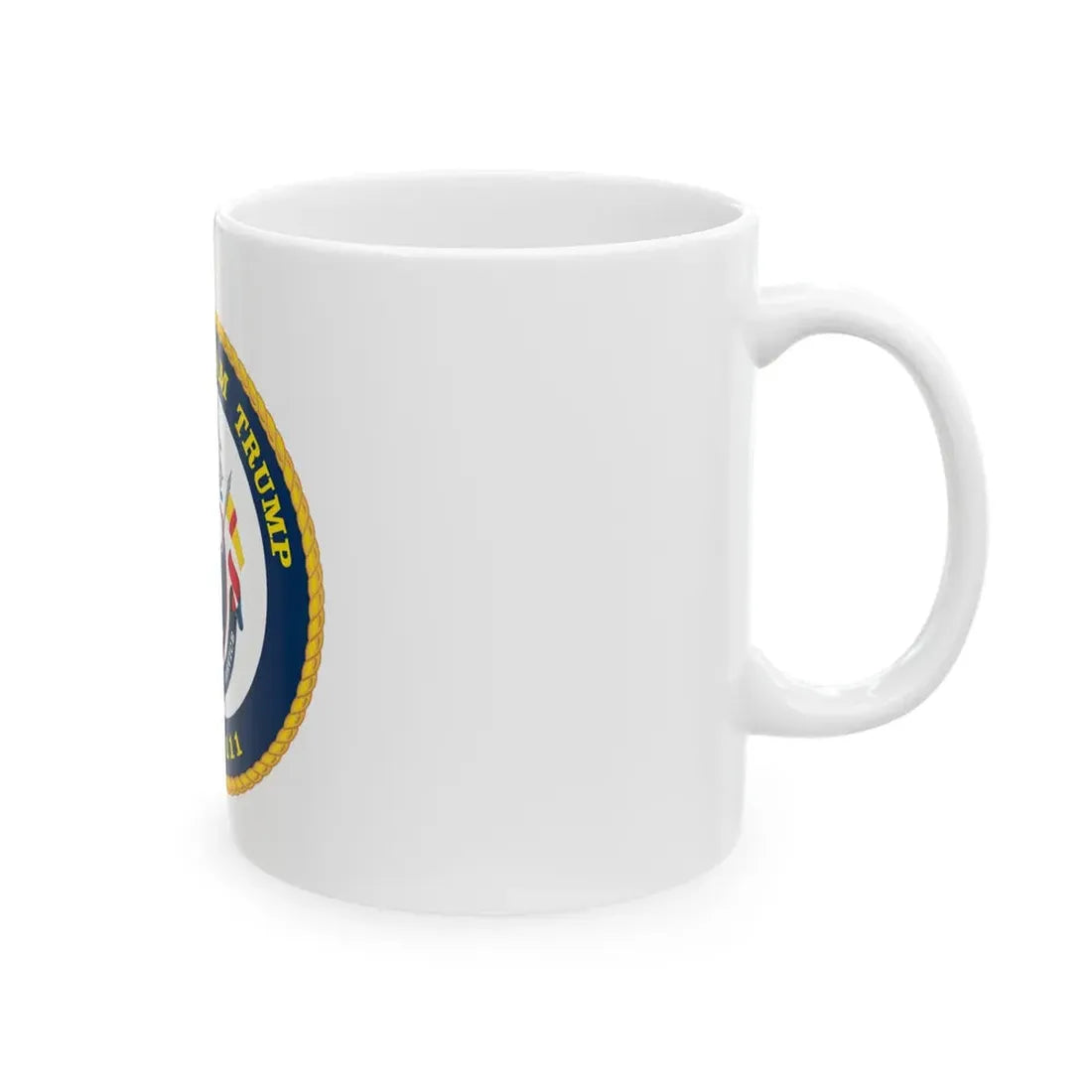 USCGC William Trump WPC 1111 (U.S. Coast Guard) White Coffee Mug - Go Mug Yourself