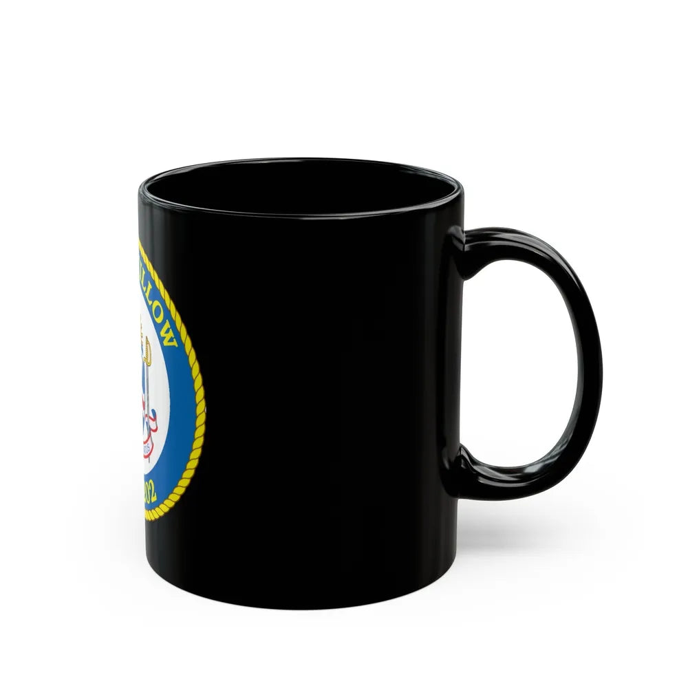 USCGC Willow WLB 202 (U.S. Coast Guard) Black Coffee Mug-Go Mug Yourself