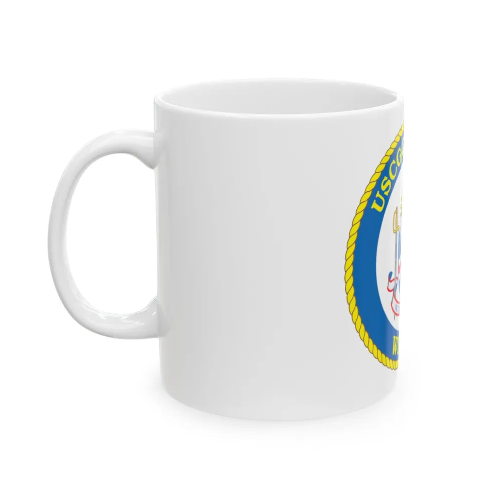 USCGC Willow WLB 202 (U.S. Coast Guard) White Coffee Mug-Go Mug Yourself