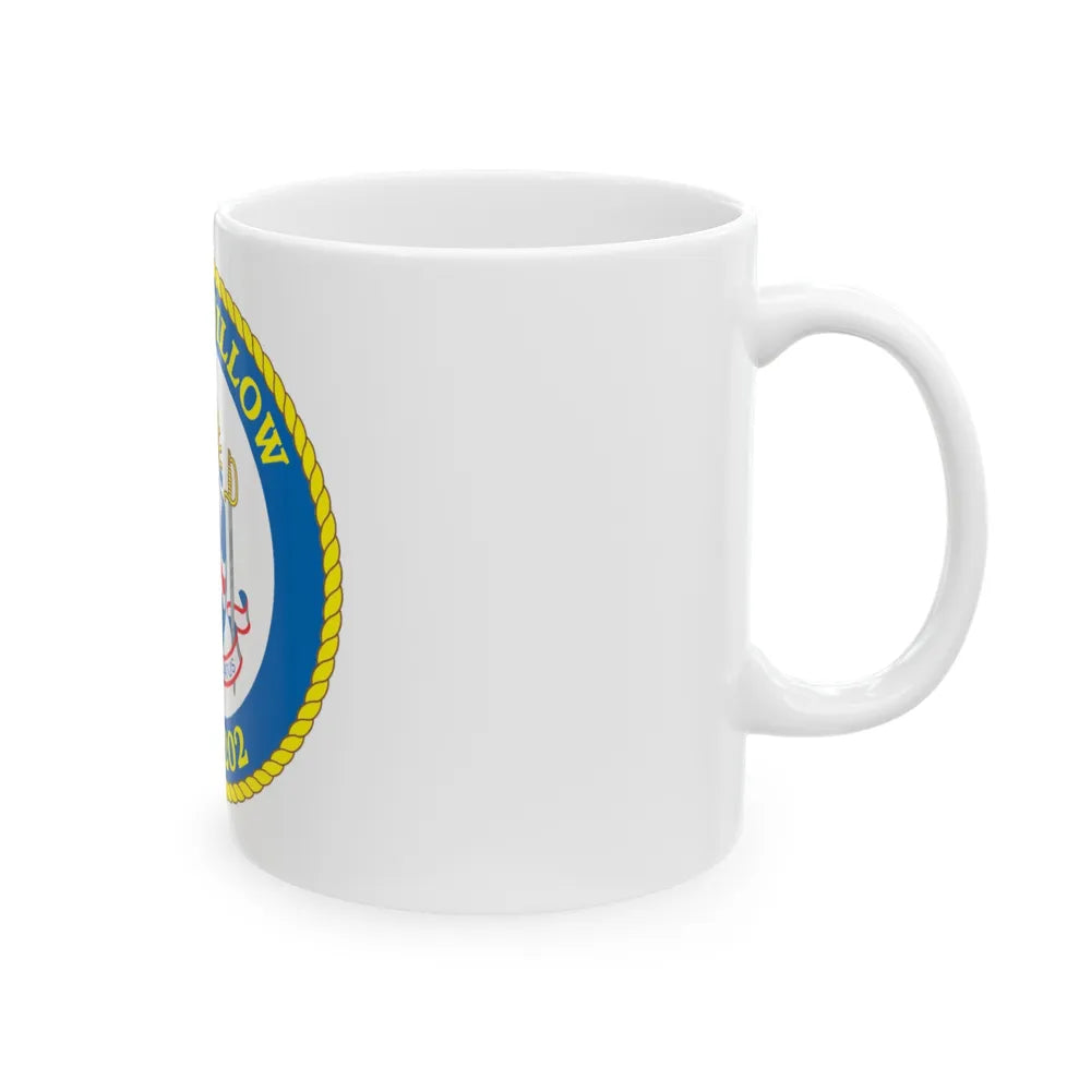 USCGC Willow WLB 202 (U.S. Coast Guard) White Coffee Mug-Go Mug Yourself