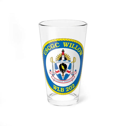 USCGC Willow WLB 202 (U.S. Coast Guard) Pint Glass 16oz 16oz - Go Mug Yourself