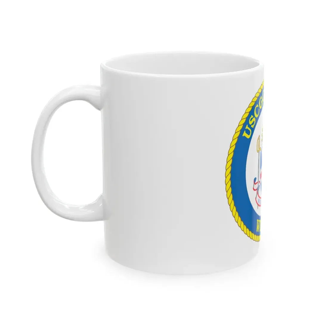 USCGC Willow WLB 202 (U.S. Coast Guard) White Coffee Mug - Go Mug Yourself