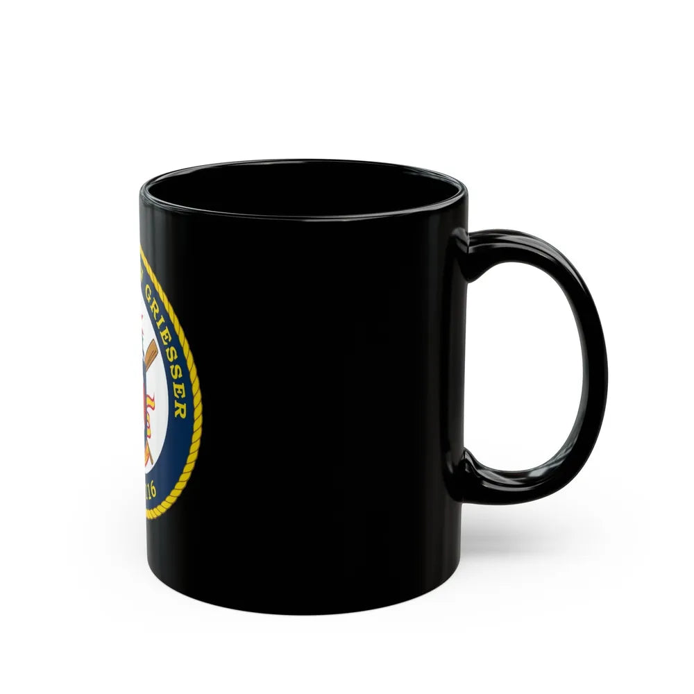 USCGC Winslow Griesser (U.S. Coast Guard) Black Coffee Mug-Go Mug Yourself