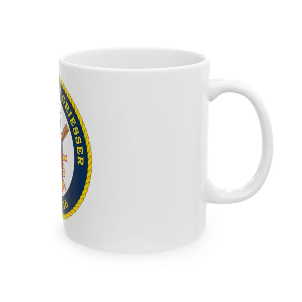 USCGC Winslow Griesser (U.S. Coast Guard) White Coffee Mug-Go Mug Yourself