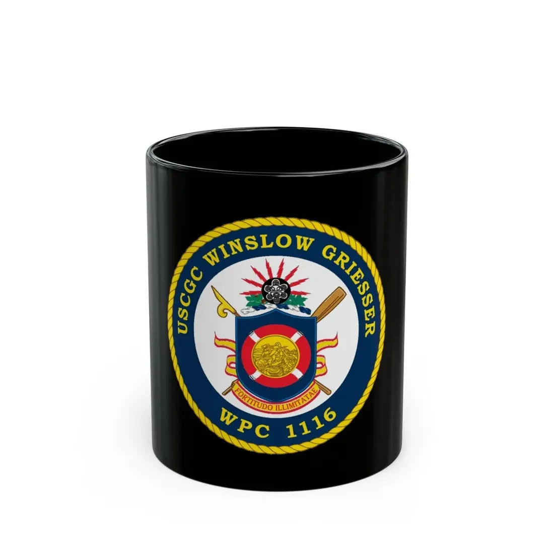 USCGC Winslow Griesser (U.S. Coast Guard) Black Coffee Mug 11oz - Go Mug Yourself