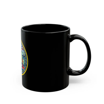 USCGS Columbia River (U.S. Coast Guard) Black Coffee Mug-Go Mug Yourself