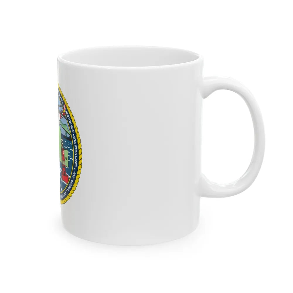 USCGS Columbia River (U.S. Coast Guard) White Coffee Mug-Go Mug Yourself