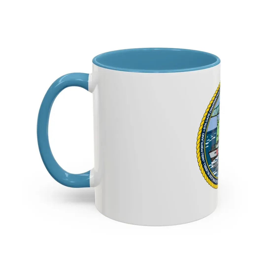 USCGS Columbia River (U.S. Coast Guard) Accent Coffee Mug - Go Mug Yourself