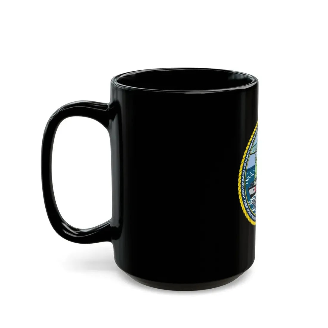 USCGS Columbia River (U.S. Coast Guard) Black Coffee Mug - Go Mug Yourself
