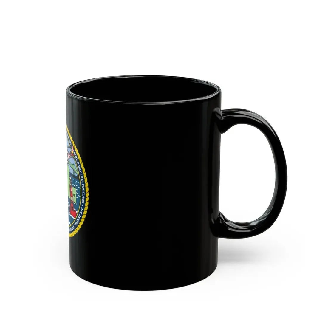 USCGS Columbia River (U.S. Coast Guard) Black Coffee Mug - Go Mug Yourself