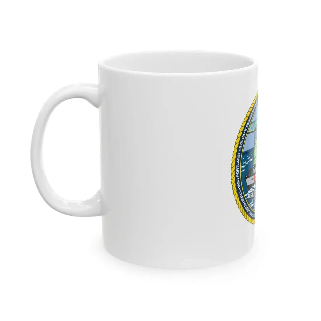 USCGS Columbia River (U.S. Coast Guard) White Coffee Mug - Go Mug Yourself
