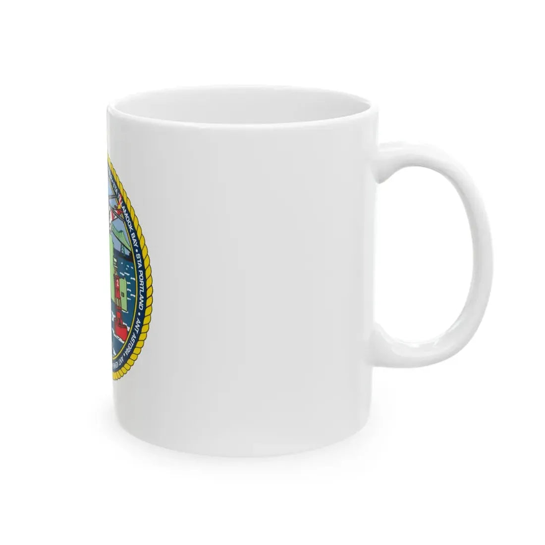 USCGS Columbia River (U.S. Coast Guard) White Coffee Mug - Go Mug Yourself